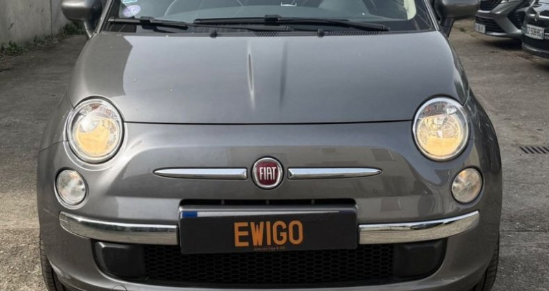 Fiat 500 1.2 70 bicolor grise toit panormaique entretien constructeur  occasion � Juvisy Sur Orge - photo n�2