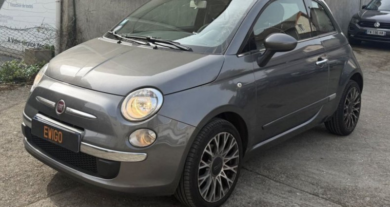 Fiat 500 1.2 70 bicolor grise toit panormaique entretien constructeur  occasion � Juvisy Sur Orge