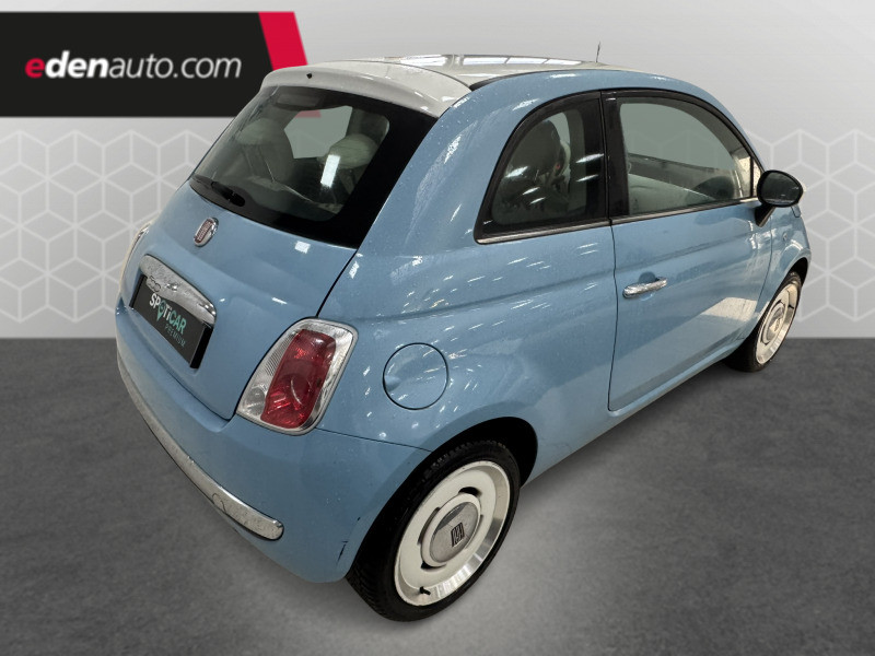 Fiat 500 1.2 8V 69 ch Vintage' 57  occasion &agrave; Biscarrosse - photo n&deg;5