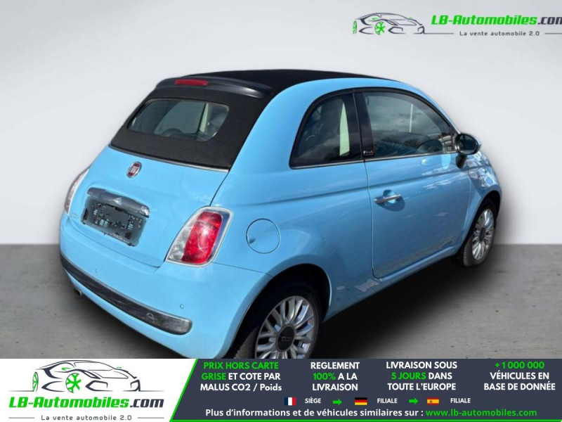 Fiat 500 1.2 8V 69 ch  occasion � Beaupuy - photo n�3