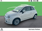 Annonce Fiat 500 occasion Essence 1.2 8v 69ch Eco Pack Lounge 109g  POITIERS