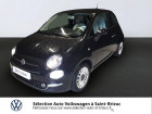 Fiat 500 occasion Noir année 2018 boite Robotisee Annonce Fiat 500 occasion Essence 1.2 8v 69ch Lounge Dualogic à Saint Brieuc