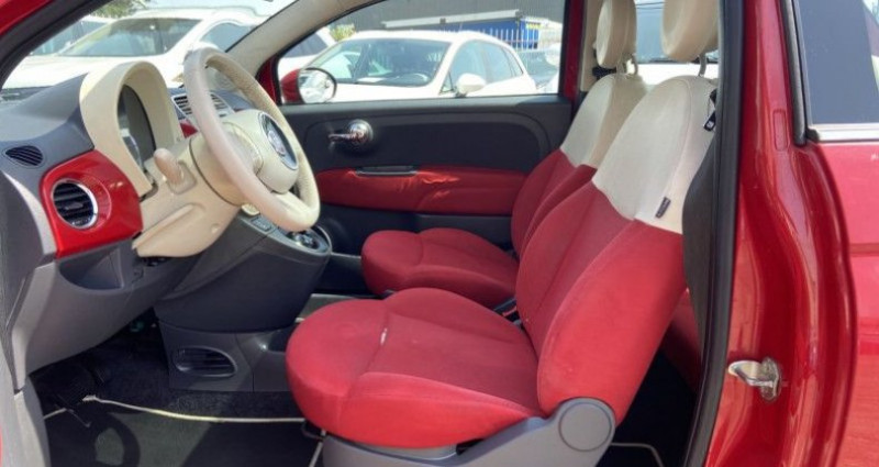 Fiat 500 1.2 8V 69CH S&S BI-COLOR ROUGE-BLANC  occasion  Strasbourg - photo n7