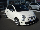 Fiat 500 occasion Blanc année 2020 boite Manuelle Annonce Fiat 500 occasion Essence 1.2 8v 69ch S&S Rockstar à Aurillac
