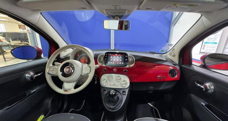 Fiat 500 1.2i 69 Lounge 2019 - photo n°6 Fiat 500 1.2i 69 Lounge  occasion à ROUEN - photo n°6