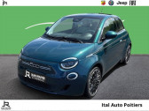 Fiat 500 occasion année 2020 boite Automatique Annonce Fiat 500 occasion Electrique 118ch La Prima à POITIERS