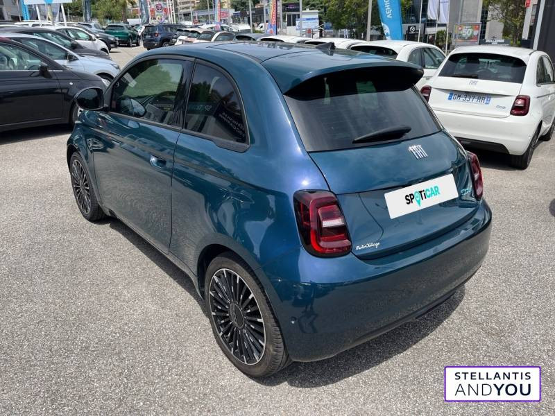 Fiat 500 3+1 e 118 ch Icne Plus  occasion à LE CANNET - photo n°7