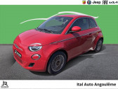 Fiat 500 occasion année 2024 boite Automatique Annonce Fiat 500 occasion Electrique 3+1 e 118ch Pack Confort & Style à CHAMPNIERS