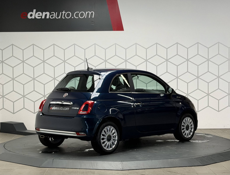 Fiat 500 500 1.0 70 ch Hybride BSG S/S Dolcevita 3p 2022 - photo n°5 Fiat 500 500 1.0 70 ch Hybride BSG S/S Dolcevita 3p  occasion à PERIGUEUX - photo n°5