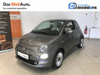 Fiat 500 occasion Gris année 2018 boite Manuelle Annonce Fiat 500 occasion Essence 500 1.2 69 ch Lounge 3p à Saint-Jean-de-Maurienne
