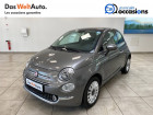 Fiat 500 occasion Gris année 2018 boite Manuelle Annonce Fiat 500 occasion Essence 500 1.2 69 ch Lounge 3p à Seyssinet-Pariset