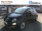 Fiat 500 occasion Noir année 2018 boite Manuelle Annonce Fiat 500 occasion Essence 500 1.2 69 ch Lounge 3p à Sallanches