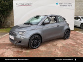 Fiat 500 occasion année 2021 boite Robotisee Annonce Fiat 500 occasion Electrique 500C e 118 ch La Prima 2p à Le Bouscat