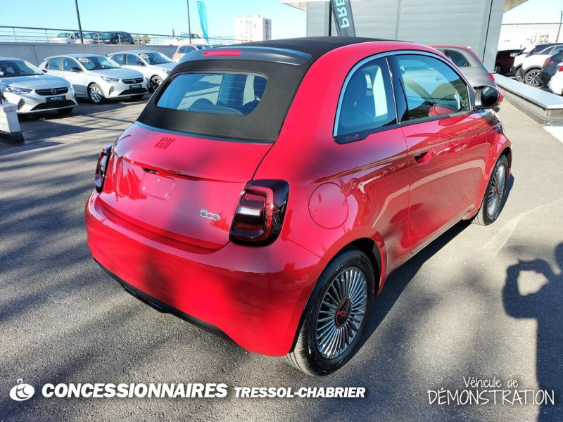 Fiat 500 500e Cabriolet 500C e 118 ch (RED)  occasion à La Valette-du-Var - photo n°2