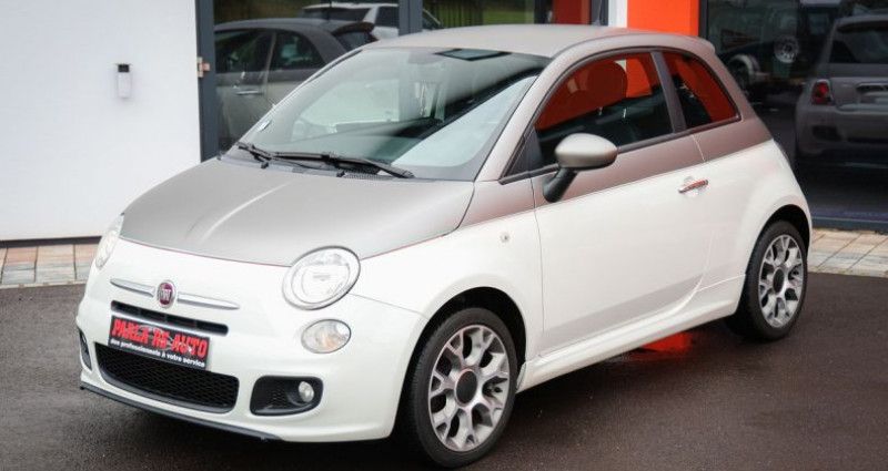 Fiat 500 500S 1.2 70ch essence bi color  occasion à Sarreguemines - photo n°3