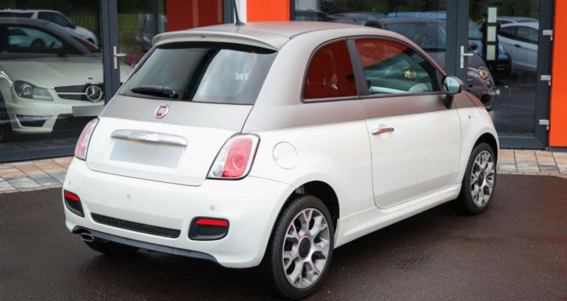 Fiat 500 500S 1.2 70ch essence bi color  occasion à Sarreguemines - photo n°4
