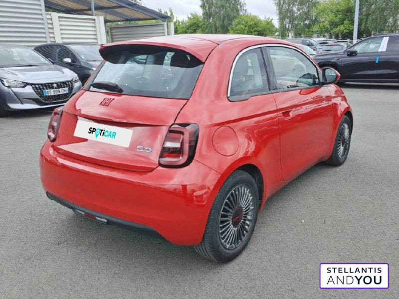 Fiat 500 95 ch (RED)  occasion  VILLENEUVE D'ASCQ - photo n3