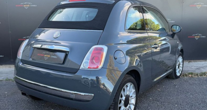 Fiat 500 Cabrio 0.9 85ch TwinAir LOUNGE S&S 2011 - photo n°4 Fiat 500 Cabrio 0.9 85ch TwinAir LOUNGE S&S  occasion à BEZIERS - photo n°4