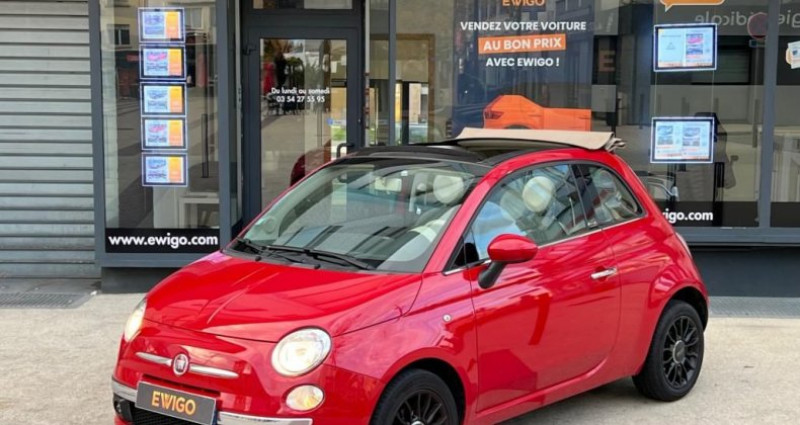 Fiat 500 CABRIOLET 1.2 69ch LOUNGE 2014 Fiat 500 CABRIOLET 1.2 69ch LOUNGE  occasion à Forbach