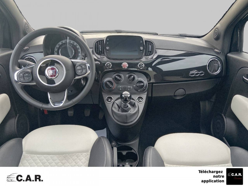 Fiat 500 SERIE 9 EURO 6D-FULL 500 1.0 70 ch Hybride BSG S/S  occasion à Angoulins - photo n°6