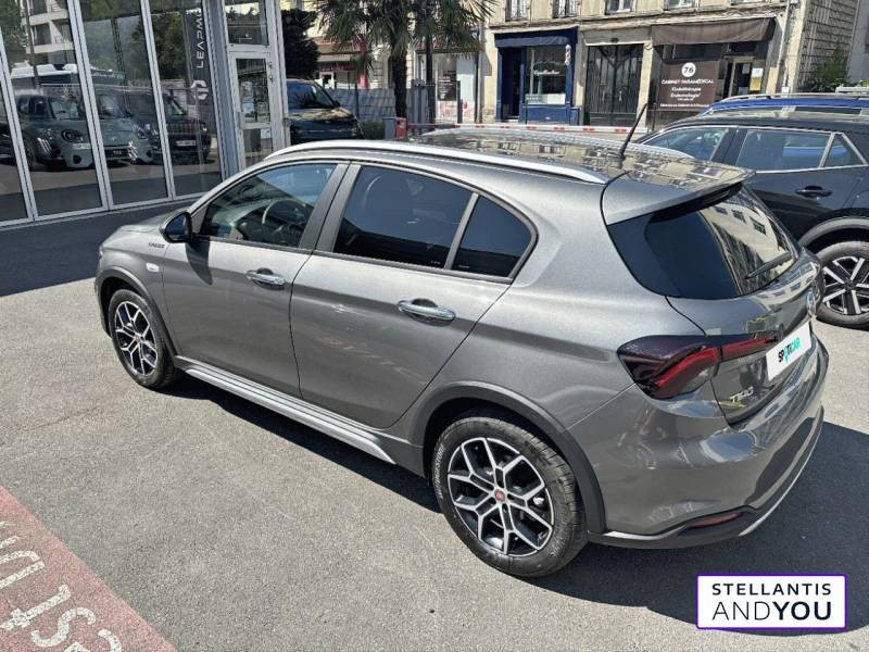 Fiat Tipo Cross 5 Portes 1.5 Firefly Turbo 130 ch S&S DCT7 Hybrid Plus  occasion  BOULOGNE BILLANCOURT - photo n7