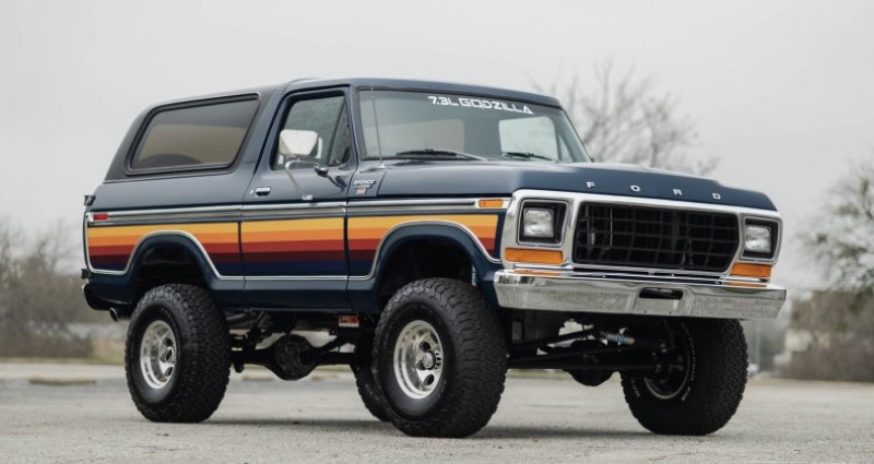 Ford Bronco  1978 - photo n°4 Ford Bronco   occasion à LYON - photo n°4