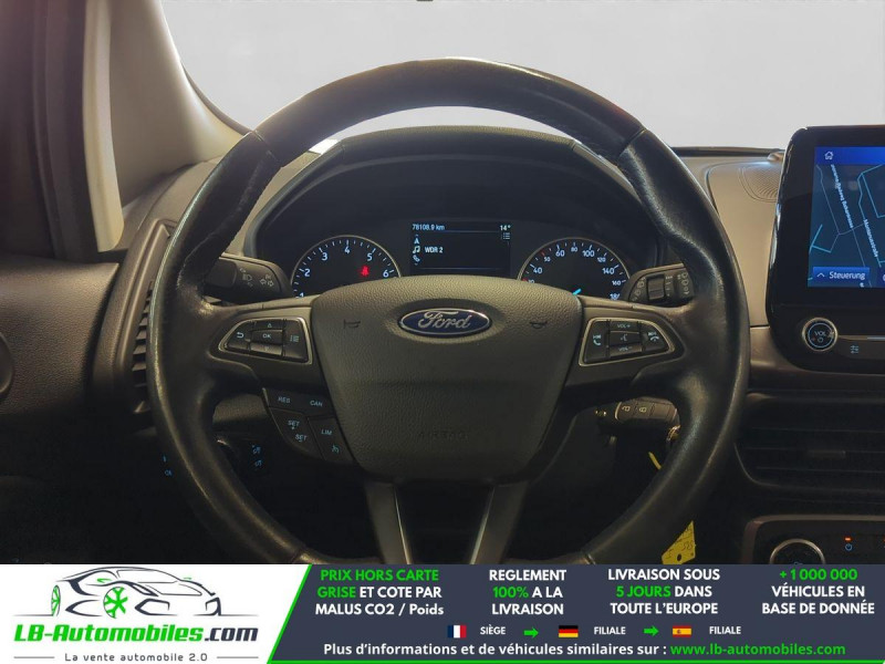 Ford EcoSport 1.0 EcoBoost 100ch BVM  occasion � Beaupuy - photo n�9