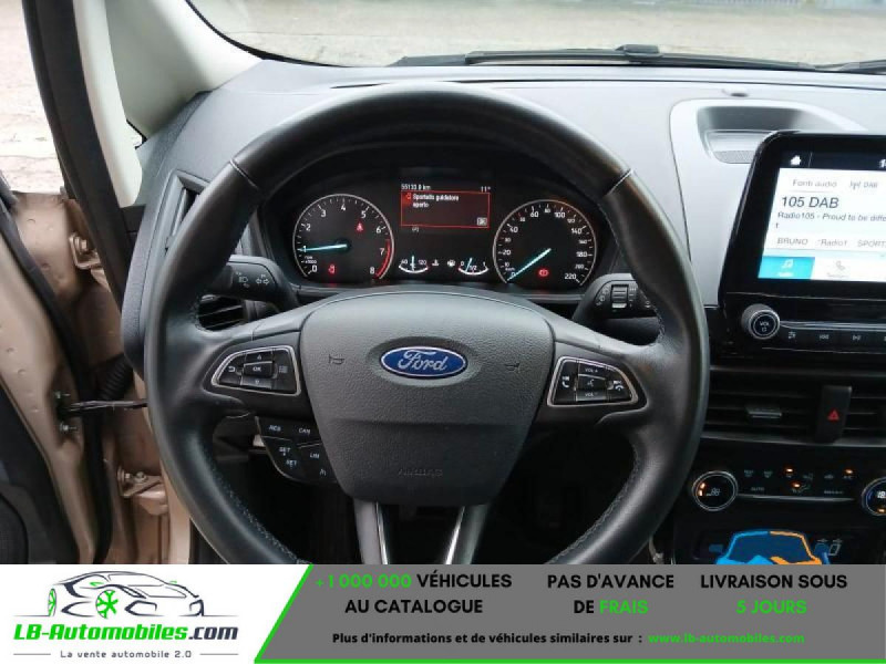 Ford EcoSport 1.0 EcoBoost 100ch BVM  occasion � Beaupuy - photo n�8
