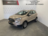 Annonce Ford EcoSport occasion Essence 1.0 EcoBoost 100ch S&S BVM6 Titanium  Saint-Laurent-des-Vignes