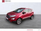 Ford EcoSport occasion Rouge année 2018 boite Manuelle Annonce Ford EcoSport occasion Essence 1.0 EcoBoost 125 BVM6 Titanium à LANNION