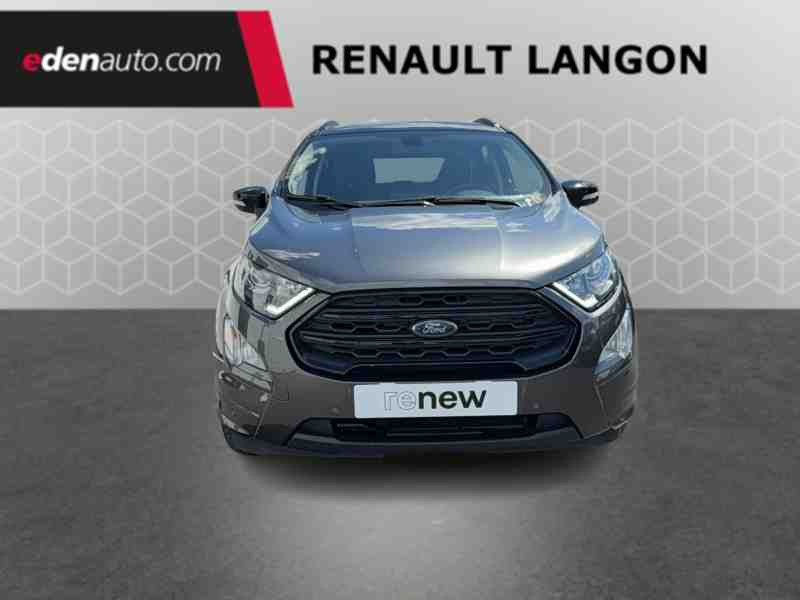 Ford EcoSport 1.0 EcoBoost 125ch S&S BVM6 ST-Line Noir/Tiger  occasion à Langon - photo n°8