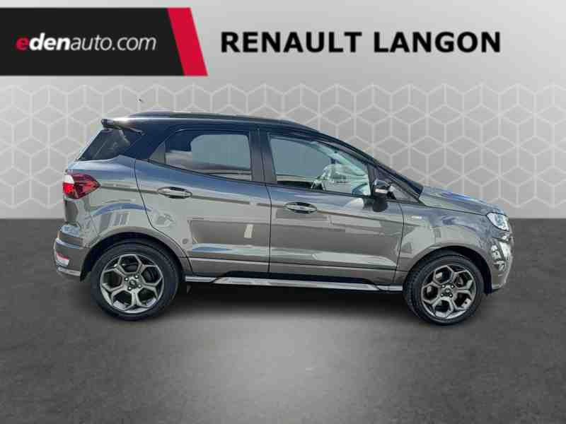 Ford EcoSport 1.0 EcoBoost 125ch S&S BVM6 ST-Line Noir/Tiger  occasion à Langon - photo n°6