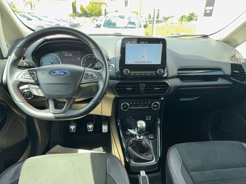 Ford EcoSport 1.0 EcoBoost 125ch S&S BVM6 ST-Line Noir/Tiger  occasion à Langon - photo n°11