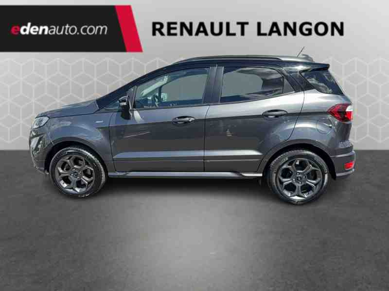 Ford EcoSport 1.0 EcoBoost 125ch S&S BVM6 ST-Line Noir/Tiger  occasion à Langon - photo n°2