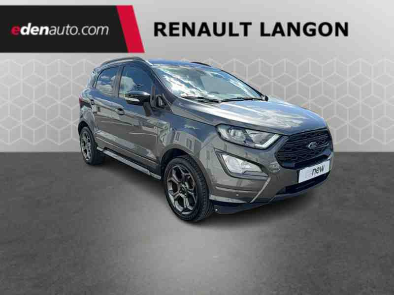 Ford EcoSport 1.0 EcoBoost 125ch S&S BVM6 ST-Line Noir/Tiger  occasion à Langon - photo n°7