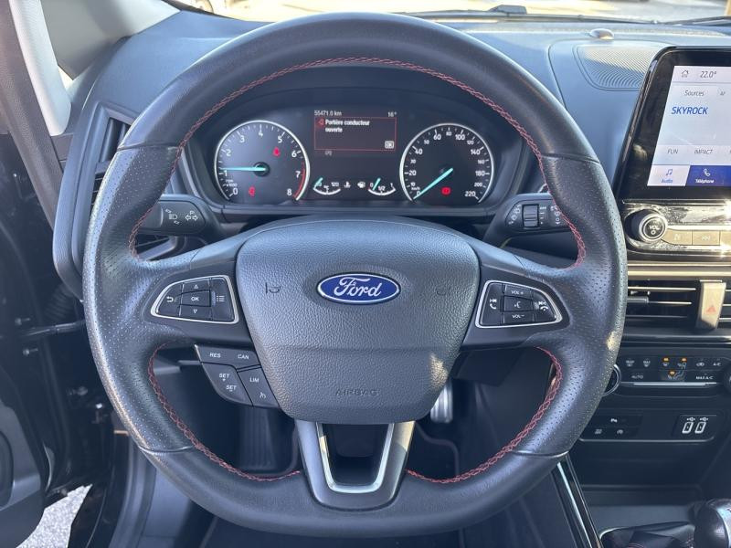 Ford EcoSport 1.0 EcoBoost 125ch ST-Line Noir/Jaune  occasion  Beaune - photo n15