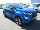 Ford EcoSport occasion Bleu année 2018 boite Manuelle Annonce Ford EcoSport occasion Essence 1.0 ECOBOOST 125CH ST-LINE à Labège
