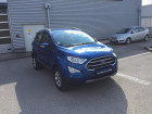 Ford EcoSport occasion Bleu année 2019 boite Manuelle Annonce Ford EcoSport occasion Essence 1.0 EcoBoost 125ch Titanium Euro6.2 à Beaune