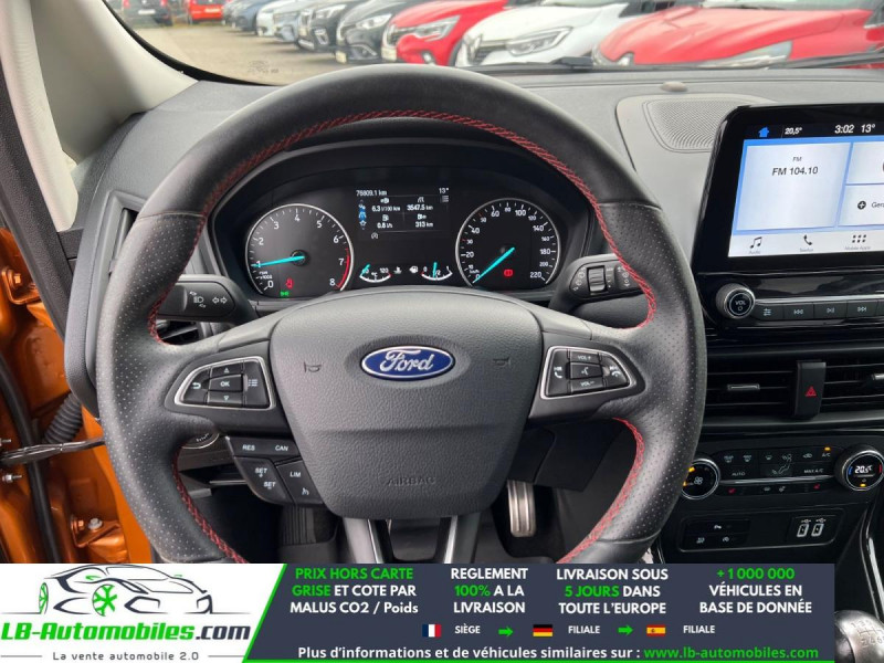 Ford EcoSport 1.0 EcoBoost 140 BVM  occasion � Beaupuy - photo n�9