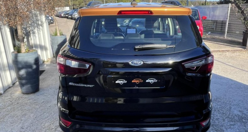 Ford EcoSport 1.0 SCTi EcoBoost - 125 S&S - BVA ST-Line Noir / Jaune  occasion � Le Muy - photo n�5