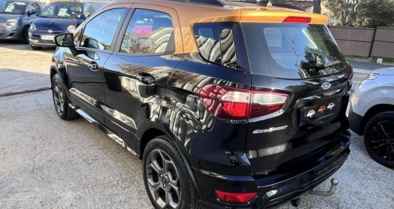 Ford EcoSport 1.0 SCTi EcoBoost - 125 S&S - BVA ST-Line Noir / Jaune  occasion � Le Muy - photo n�4