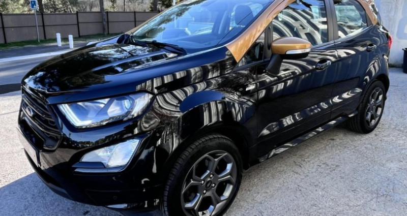 Ford EcoSport 1.0 SCTi EcoBoost - 125 S&S - BVA ST-Line Noir / Jaune  occasion � Le Muy - photo n�3