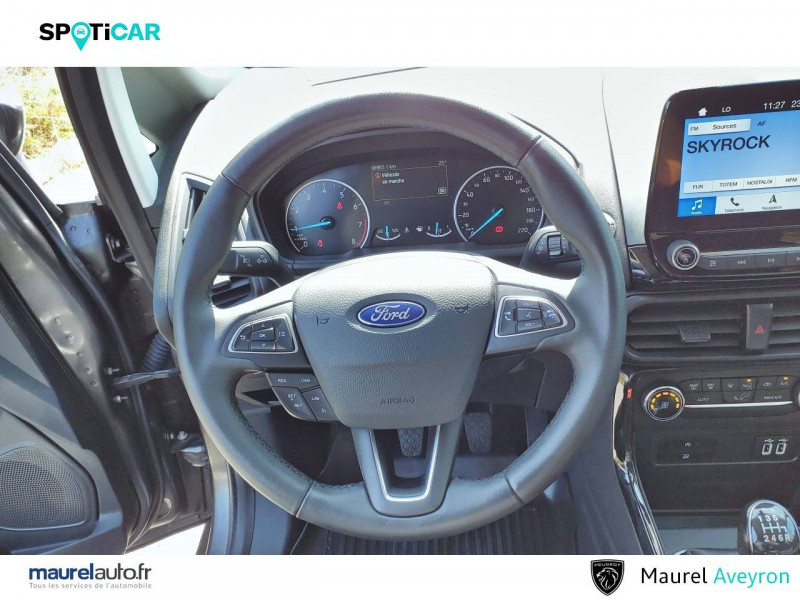Ford EcoSport EcoSport 1.0 EcoBoost 125ch S&S BVM6 Titanium 5p  occasion  Onet-le-Chteau - photo n15