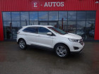 Ford Edge occasion Blanc année 2017 boite Robotisee Annonce Ford Edge occasion Diesel 2.0 TDCi 210ch Titanium i-AWD Powershift à Barberey-Saint-Sulpice
