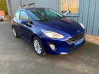 Ford Fiesta occasion Bleu année 2018 boite Manuelle Annonce Ford Fiesta occasion Essence 1.0 EcoBoost 100ch Stop&Start Titanium 5p Euro6.2 à Saint-Doulchard