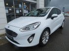Ford Fiesta occasion Blanc année 2019 boite Manuelle Annonce Ford Fiesta occasion Essence 1.0 EcoBoost 100ch Stop&Start Titanium 5p Euro6.2 à Auxerre