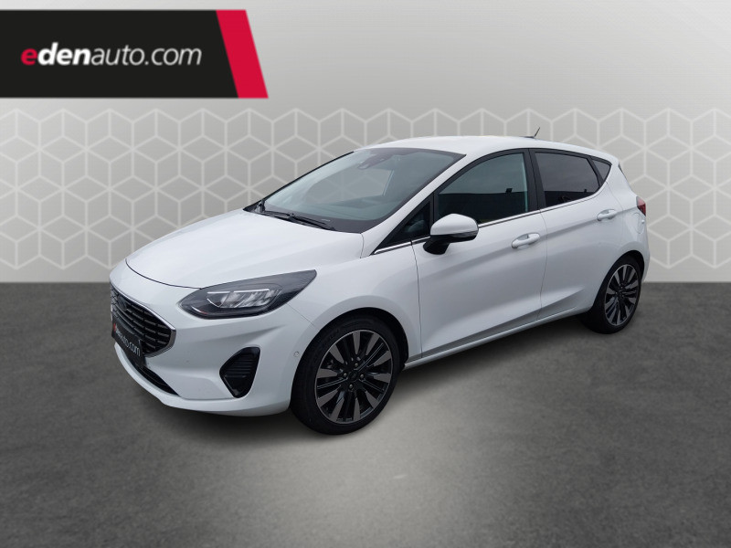 Ford Fiesta 1.0 EcoBoost 125 ch S&S mHEV Powershift Titanium Vignale  occasion à Dax - photo n°1