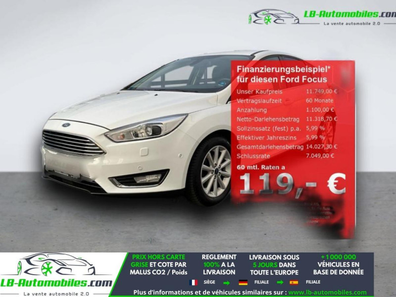Ford Focus 1.0 EcoBoost 125 BVM  occasion � Beaupuy