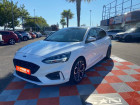Ford Focus occasion Blanc année 2021 boite Manuelle Annonce Ford Focus occasion Diesel 1.5 EcoBlue 120 ST-LINE Export Full LEDS JA 18 à Montauban