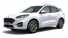 Ford Kuga occasion Blanc année 2021 boite Manuelle Annonce Ford Kuga occasion Hybride 2.0 ecoblue 150cv mhev bvm6 4x2 st-line x + pack assistance à Ganges